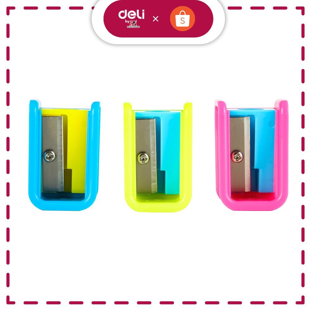 

Deli Serutan / Rautan Pensil ekstra tajam bahan baja berkualitas tinggi tahan lama ER00100