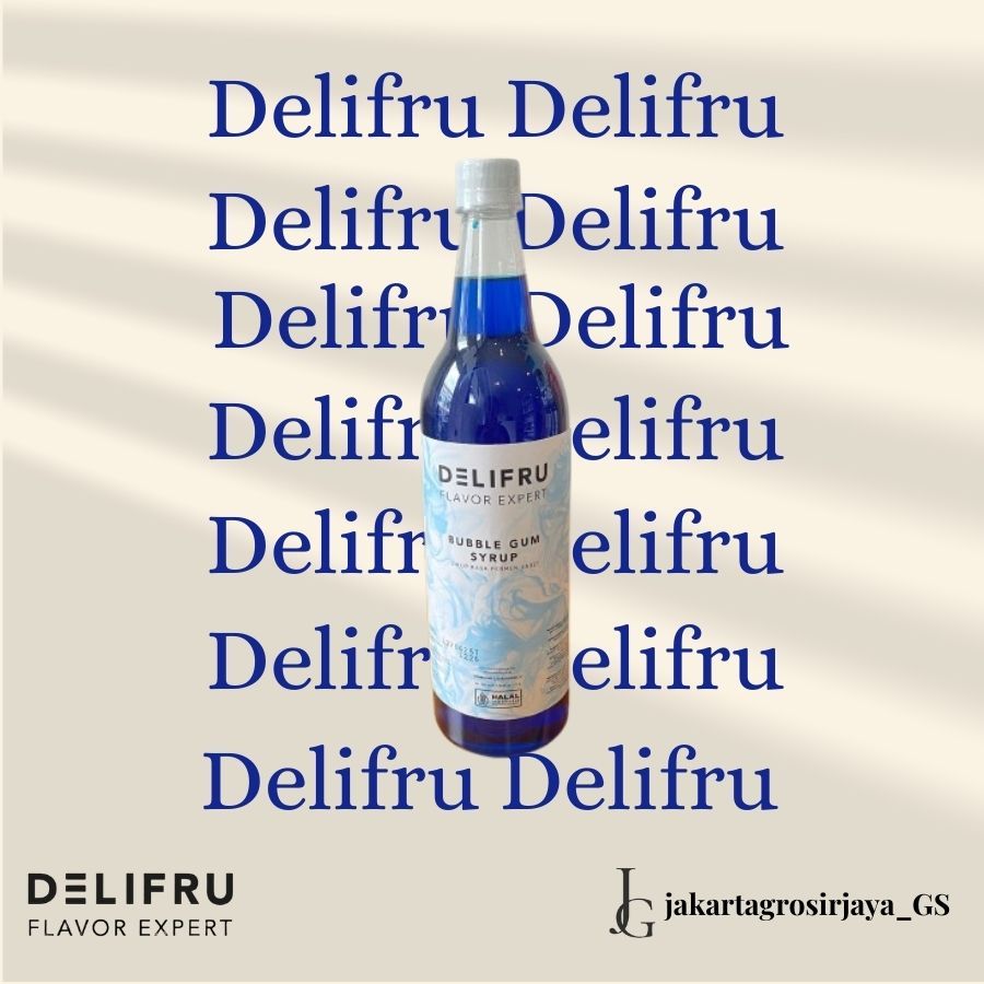 

Delifru Syrup Bubble Gum - Sirup Permen Karet 1 Liter