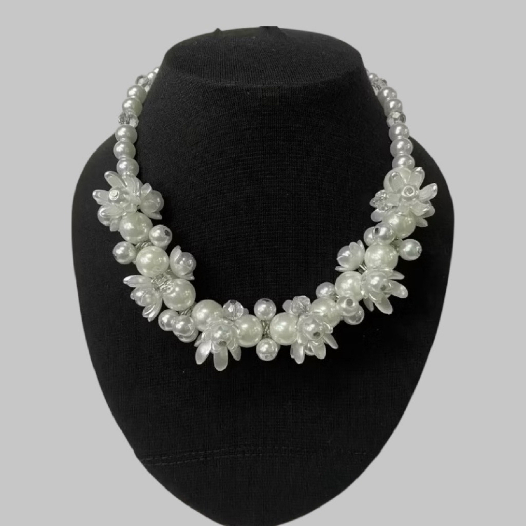 Kalung Mutiara 02 | Aksesoris Kalung Hijab | Kalung Mutiara