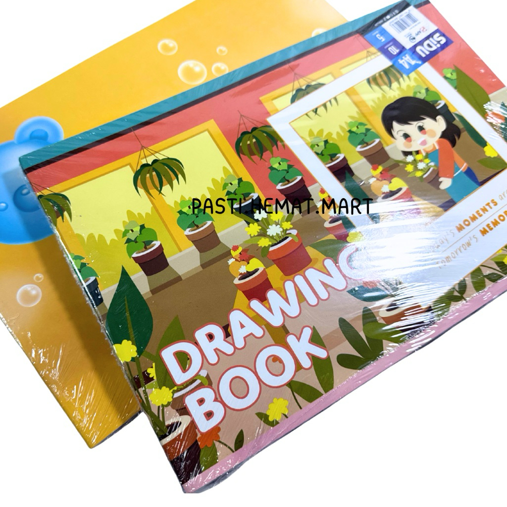 

[HEMAT] 5 Pcs Buku Gambar A4 SIDU 10 Lembar