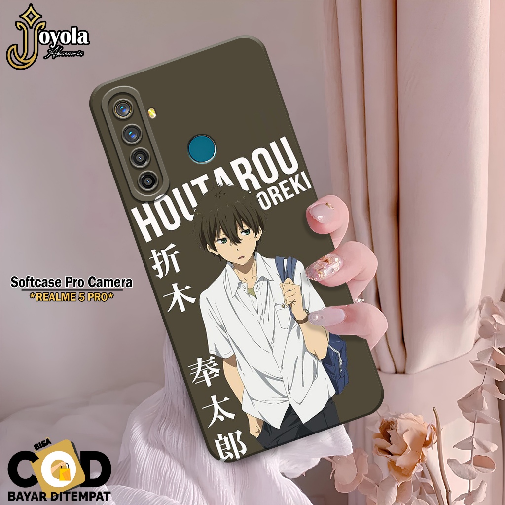 Softcase Hp Realme 5 Pro JOYOLA Fashion Case Anime Case Realme 5 Pro Silikon Tpu Pro Camera Kesing R