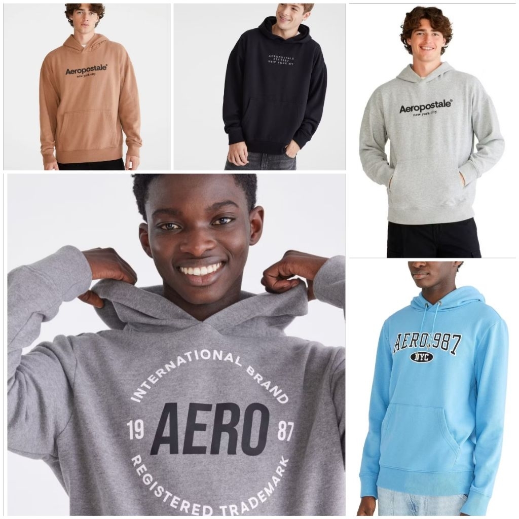Hoodie Aeropostale pull over new york city