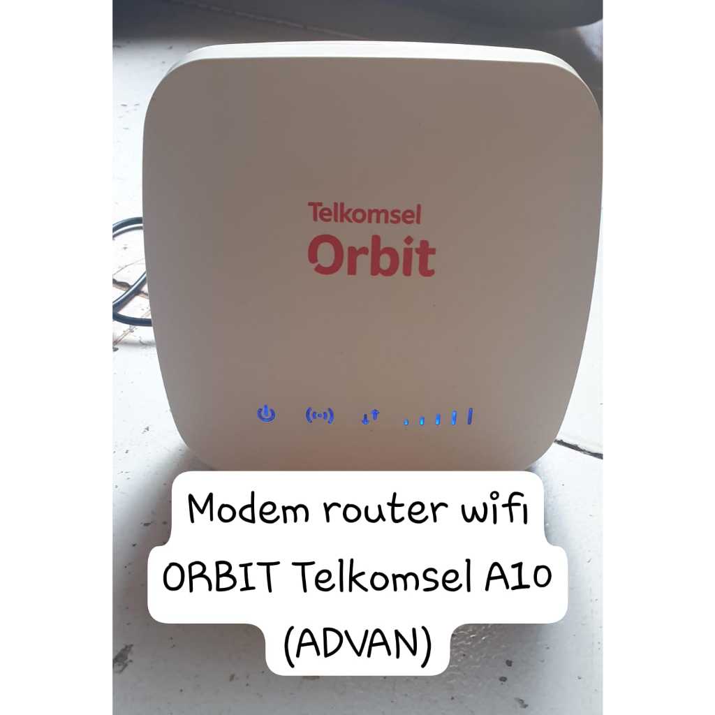 Modem router wifi ORBIT TELKOMSEL A10 ADVAN Bekas