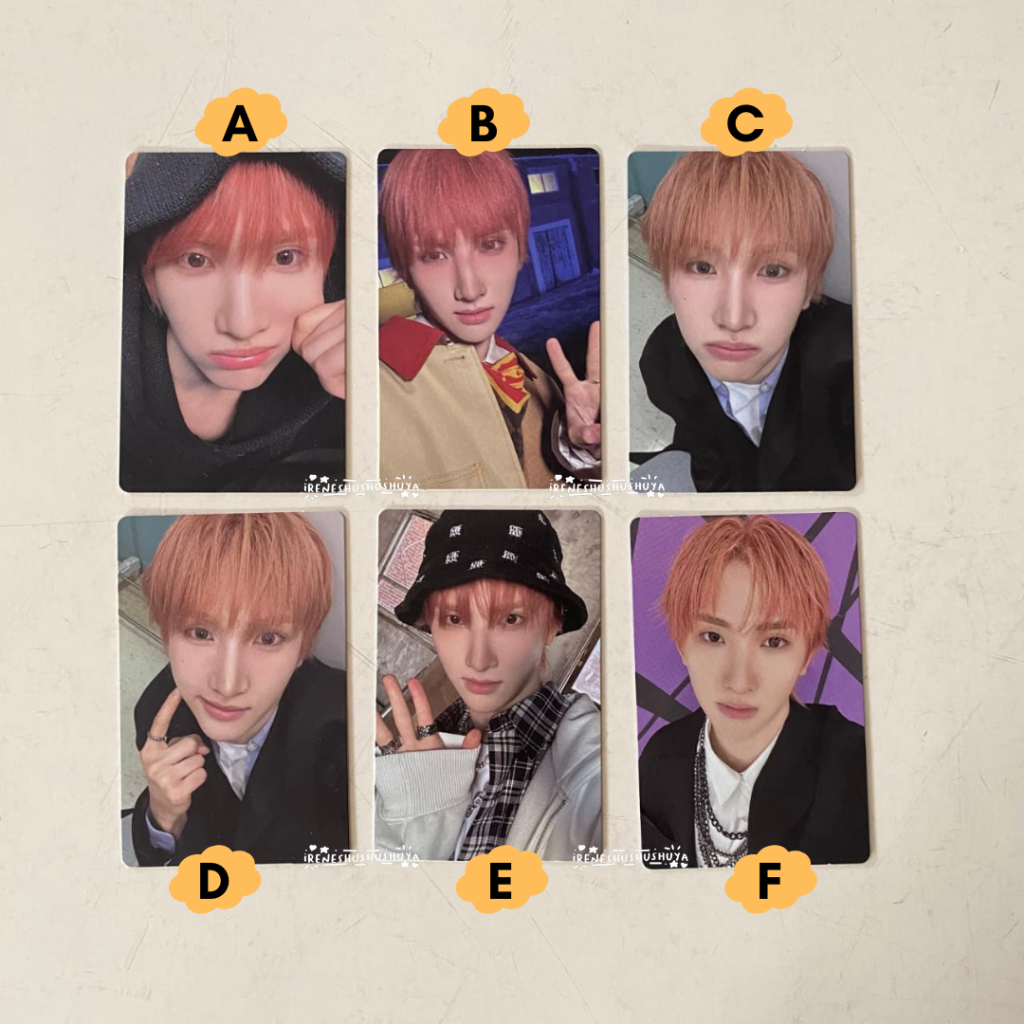 Official Photocard PC Seeun Xikers Album Spur