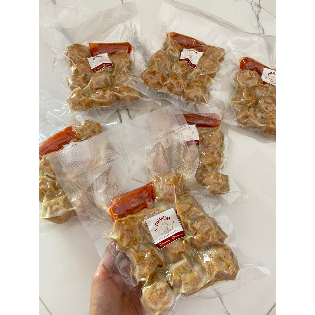 DIMSUM ORI FROZEN KEMASAN VAKUM PENGIRIMAN GOSEND