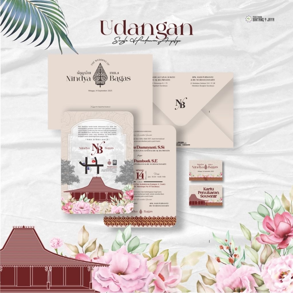 Undangan Amplop Hardcover