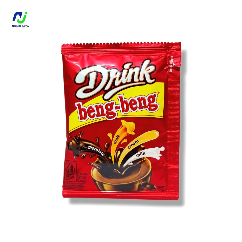 

( MINUMAN SERBUK ) Beng Beng Drink Chocolate Malt Renteng Isi 10 Pcs@27gr