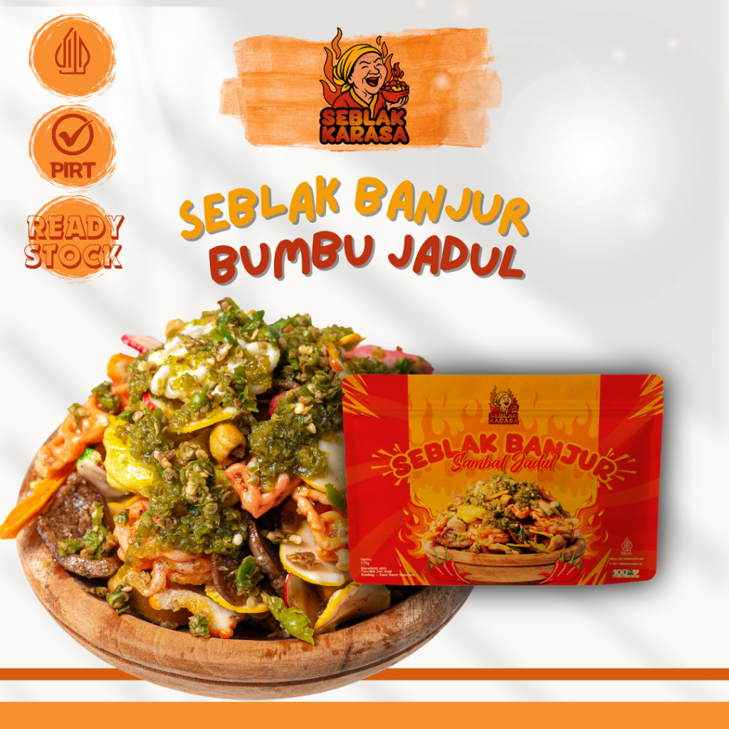 

Seblak Mix Campur Banjur Sambal Bumbu Jadul - Seblak Karasa 160g
