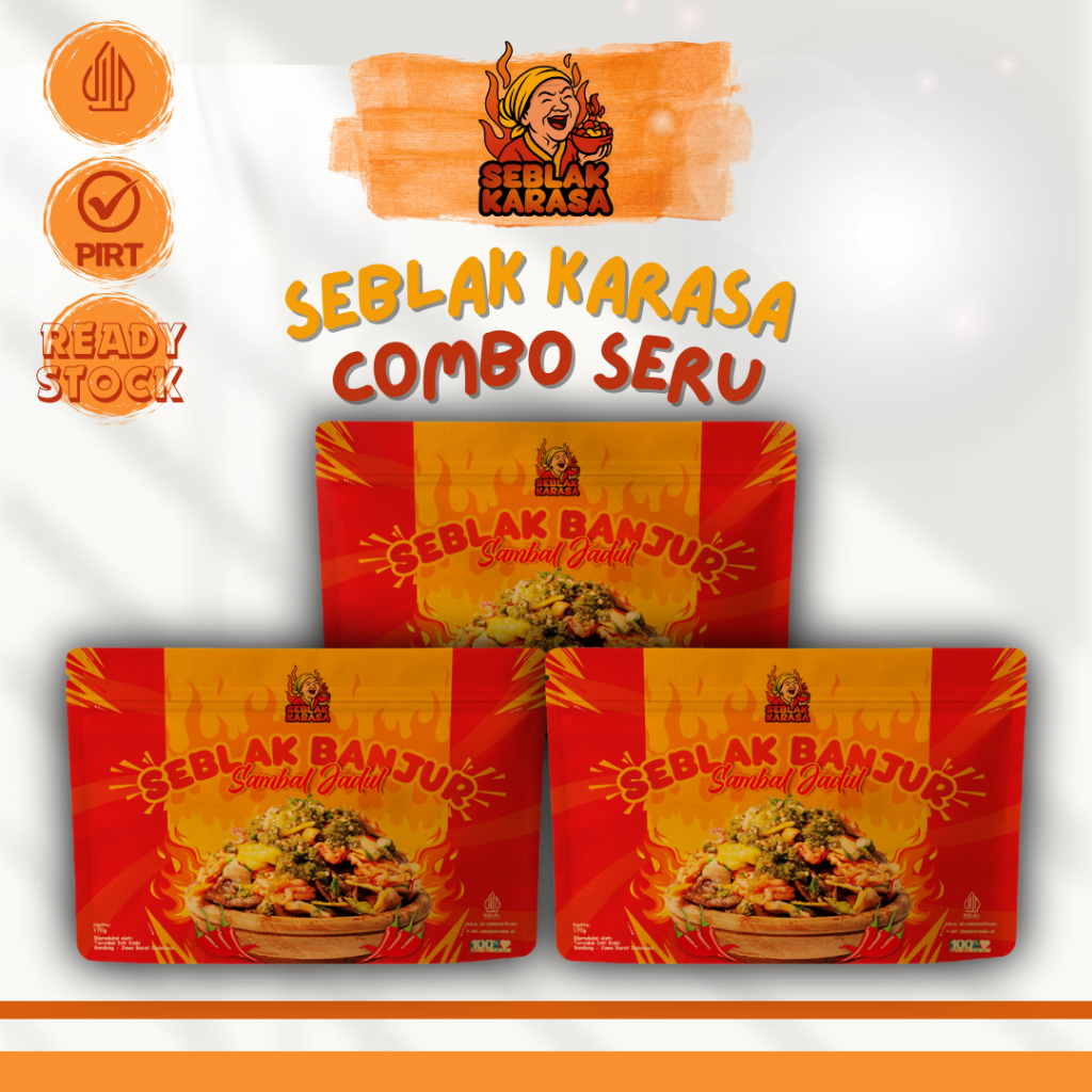 

Seblak Mix Campur Paket Combo Seru Tiga Banjur Sambal Bumbu Jadul - Seblak Karasa