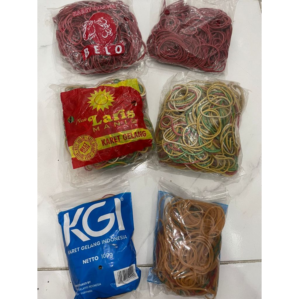 

KARET GELANG KUNING / KARET GELANG MERAH / KARET GELANG WARNA / KARET GELANG ANEKA MERK / KARET GELANG MURAH