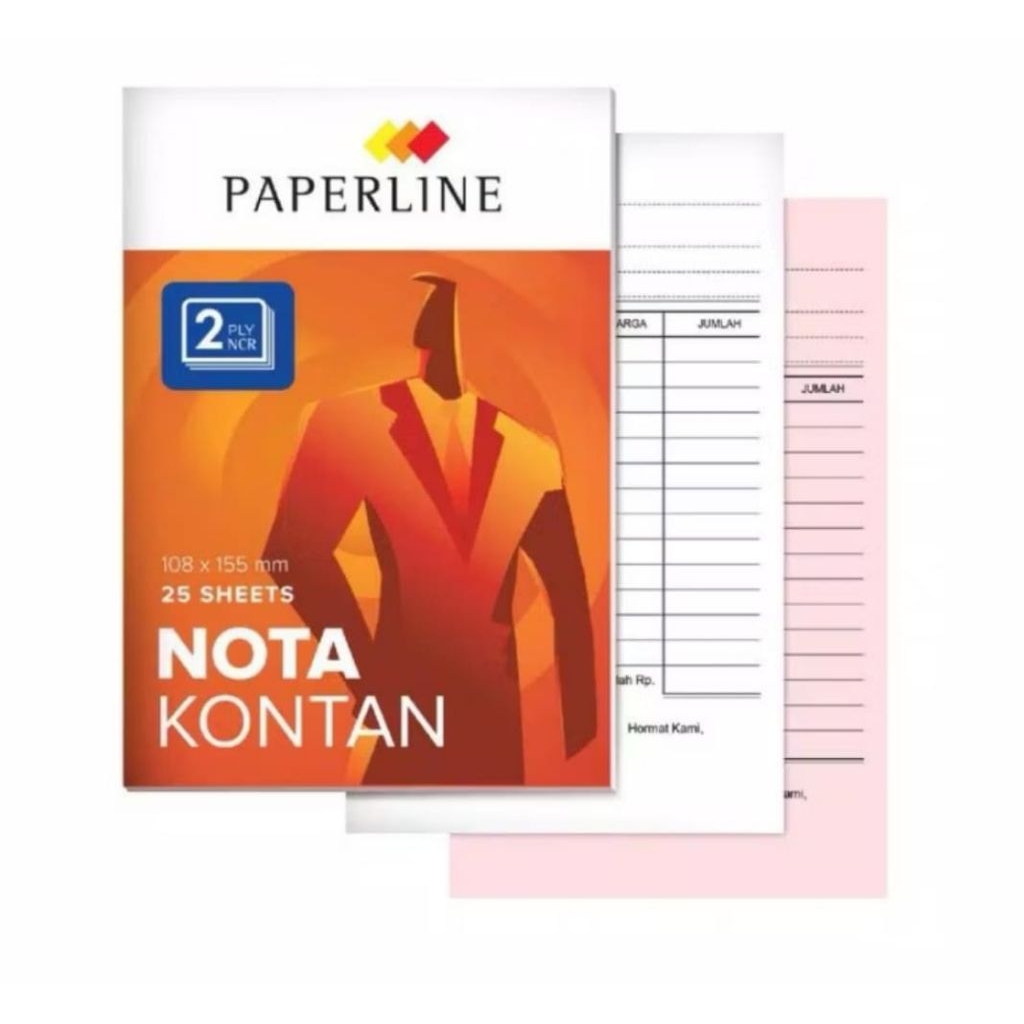 

( 1 biji ) Nota Paperline 2ply | Nota rangkap 2