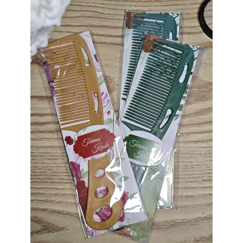 Souvenir Pernikahan Sisir Besar