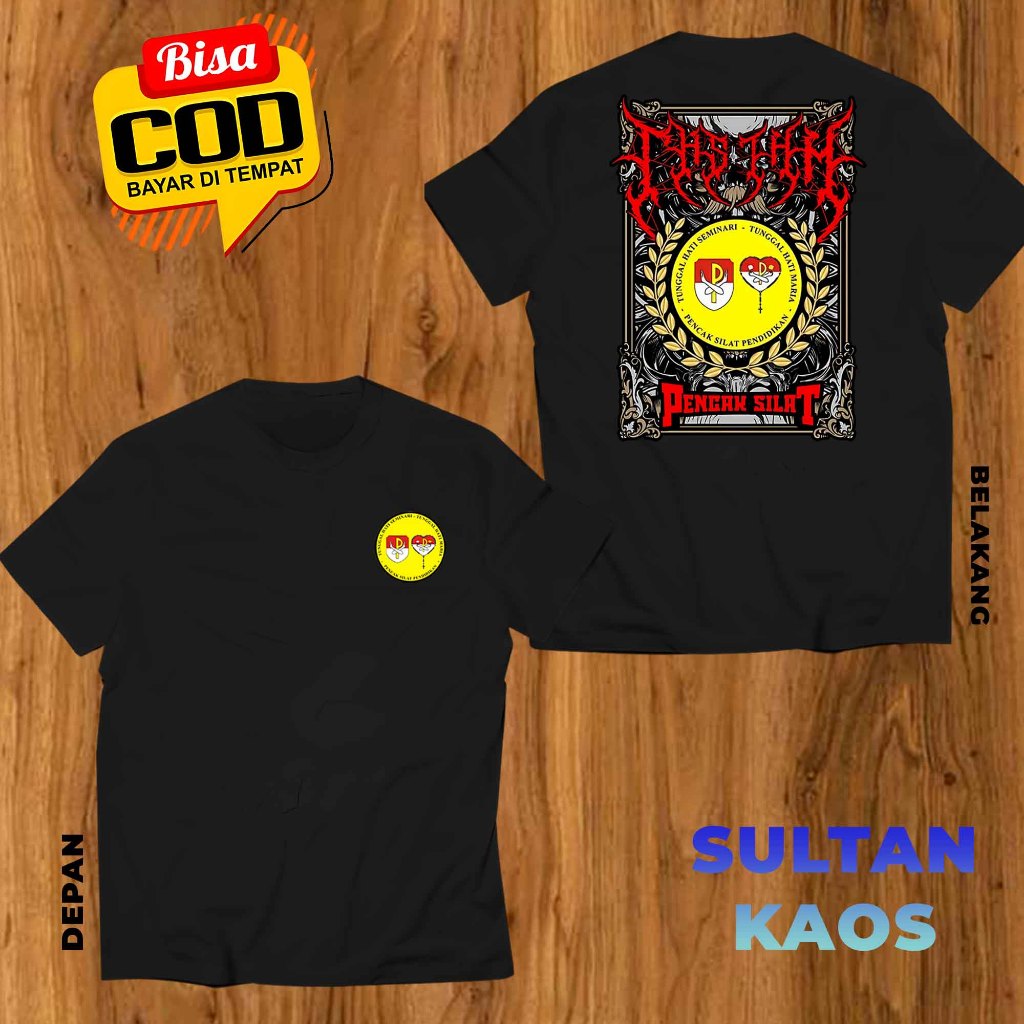 Kaos Dewasa Sablon Pencak Silat PASGER Pasukan Gereja THS THM - Kaos Distro Pencak Silat THS/THM Com