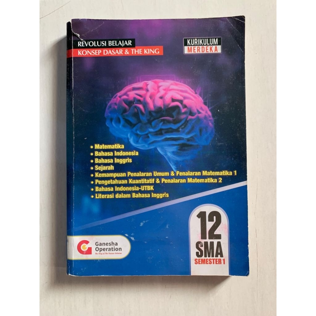 [PRELOVED] Buku Ganesha Operation kelas 12 (Buku Umum) Konsep THE KING