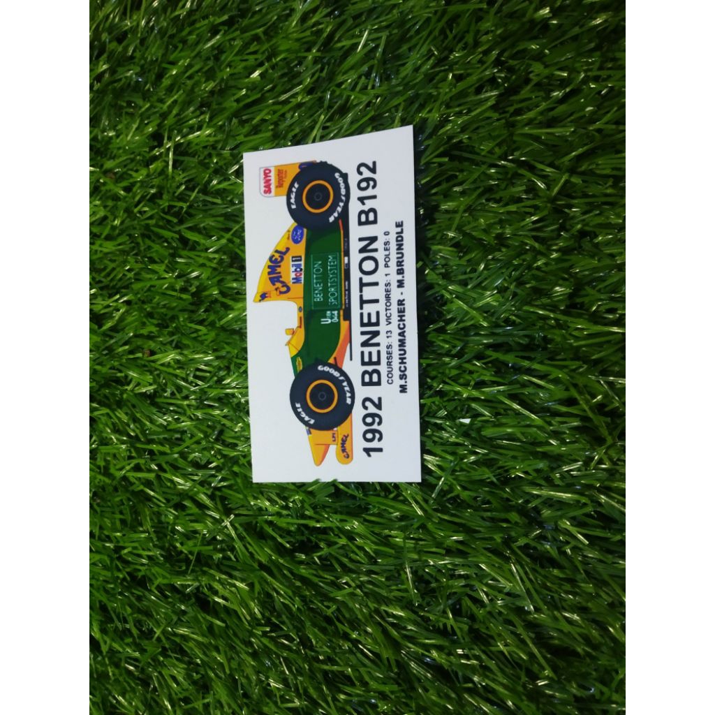 

stiker vinyl benetton