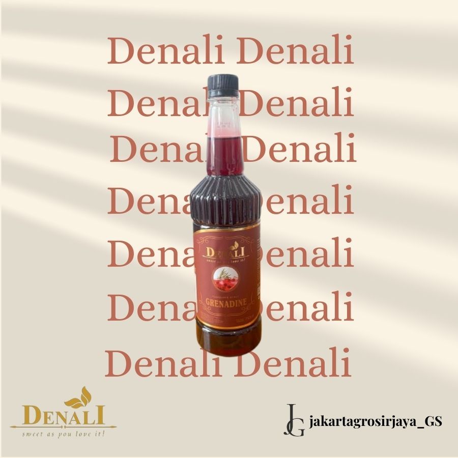 

DENALI SYRUP GRENADINE 750 ml - GRENADINE SIRUP 750 MILI