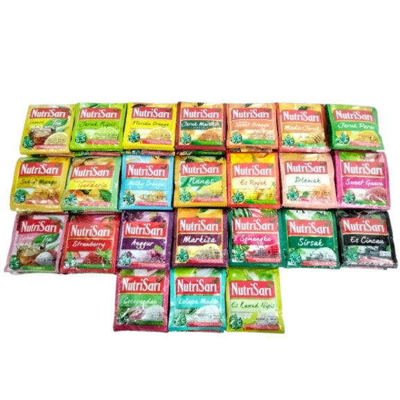 

NUTRISARI MINUMAN SERBUK 5 SACHET/centraltrenggalek