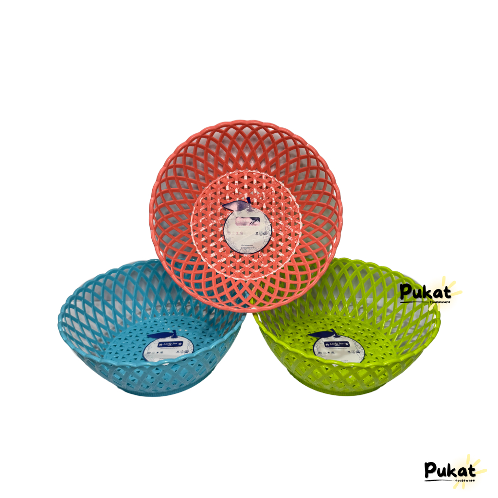 Keranjang Buah Orchid Plastik / Keranjang Buah Plastik Tebal Berkualitas