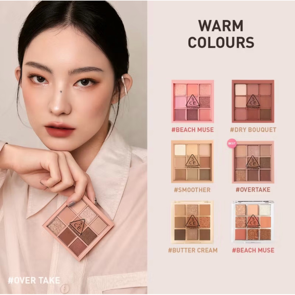 [NEW ORIGINAL] 3CE Multi Eye Color Palette - Eyeshadow Korea Longlasting