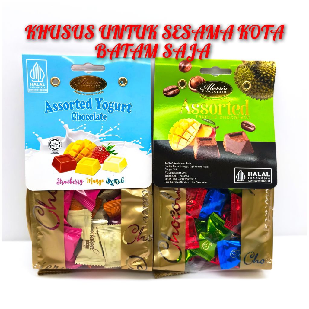 

Alessio Assorted Truffle dan Yogurt Chocolate 150 gram