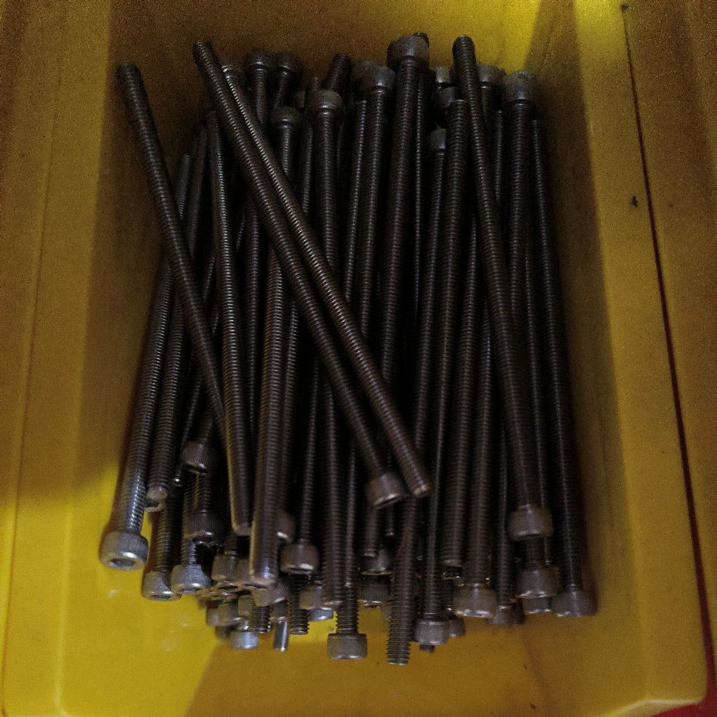 baut L ss m6x130 (13 cm) THE 304 A2-70 baut stainless steel anti karat