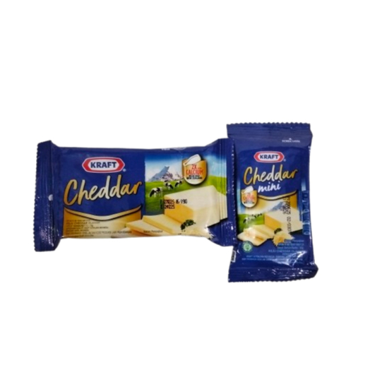 

KRAFT KEJU CHEDDAR OLAHAN70G/30G/centraltrenggalek