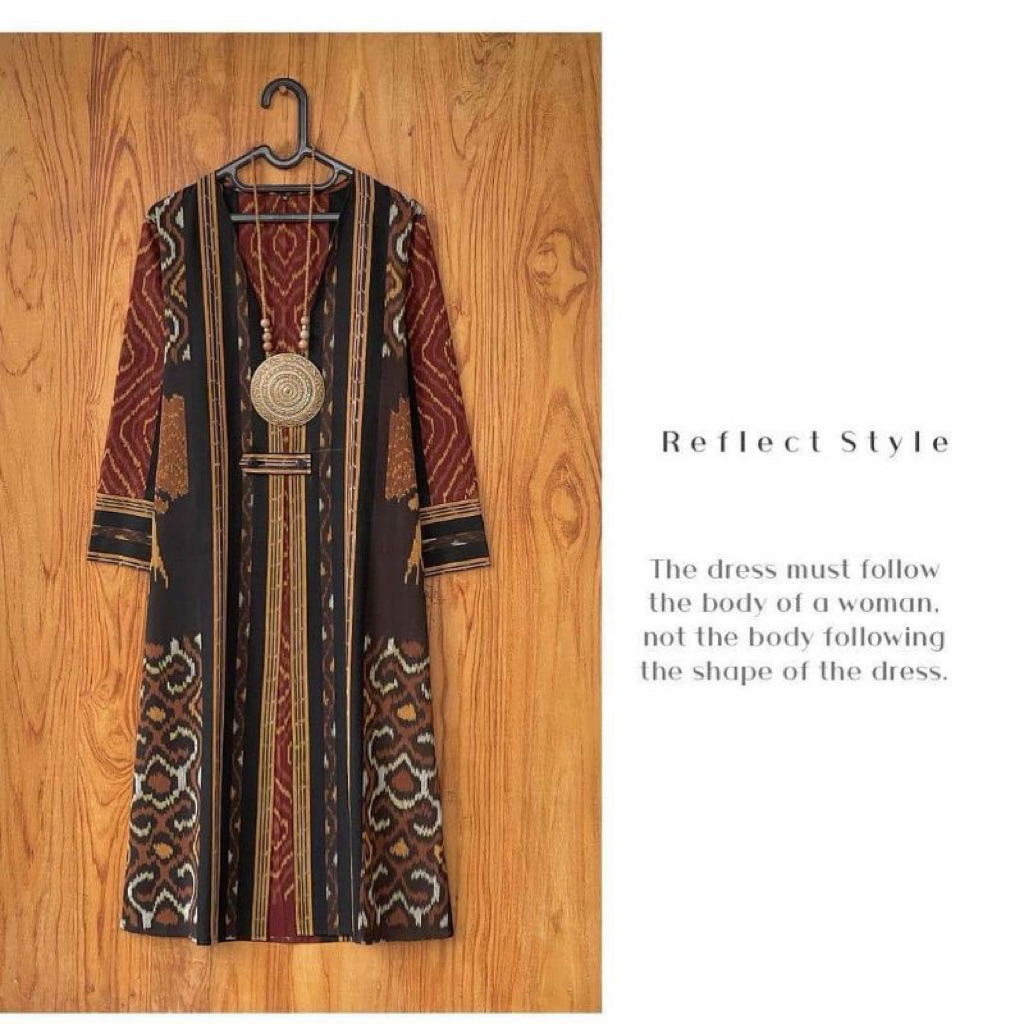 Cardigan -Outer Tenun -Baju Tenun -Tenun Ikat