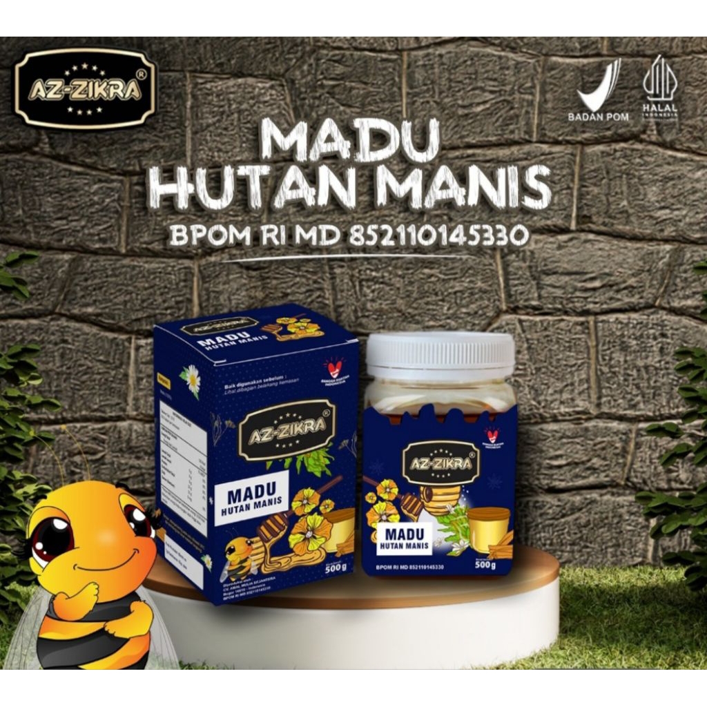 

Az-zikra Madu Hutan Manis Original 100%