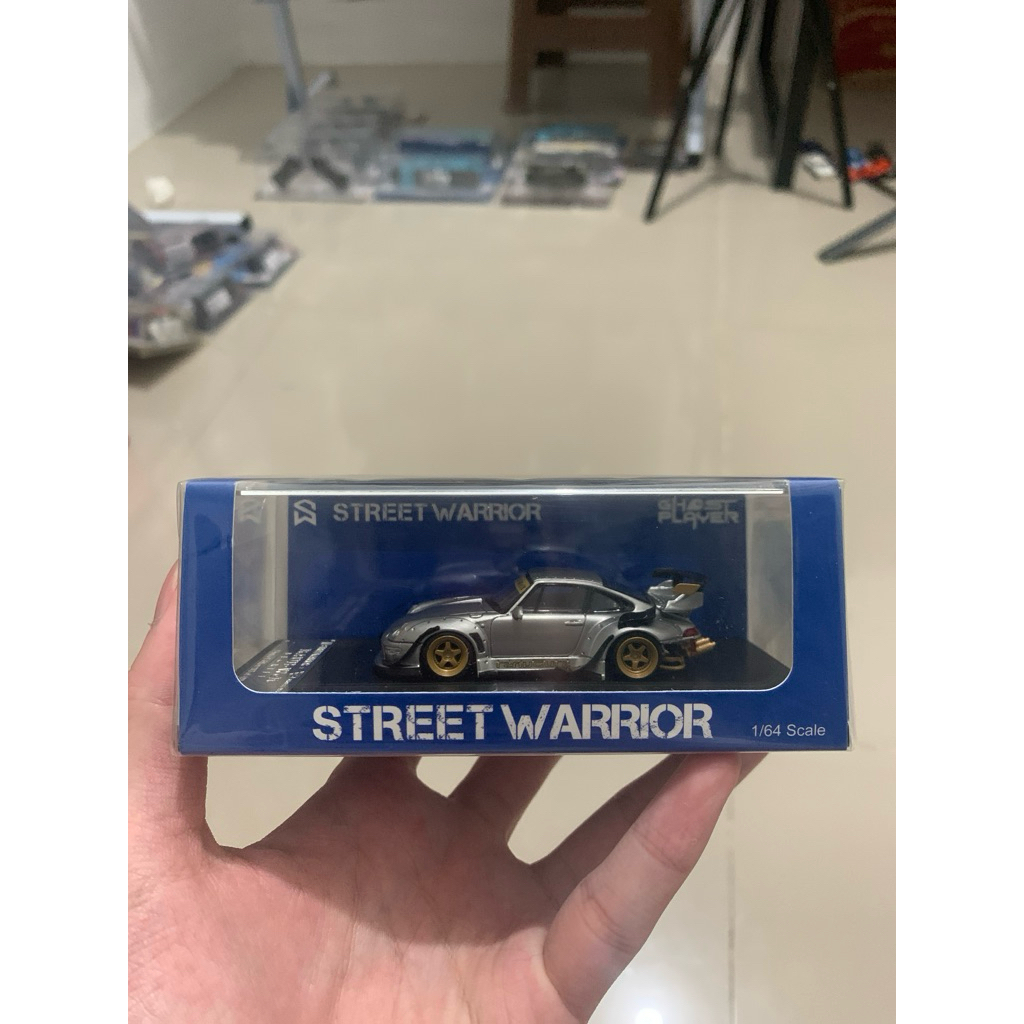 Street Warrior x Ghost Player Porsche RWB Grey