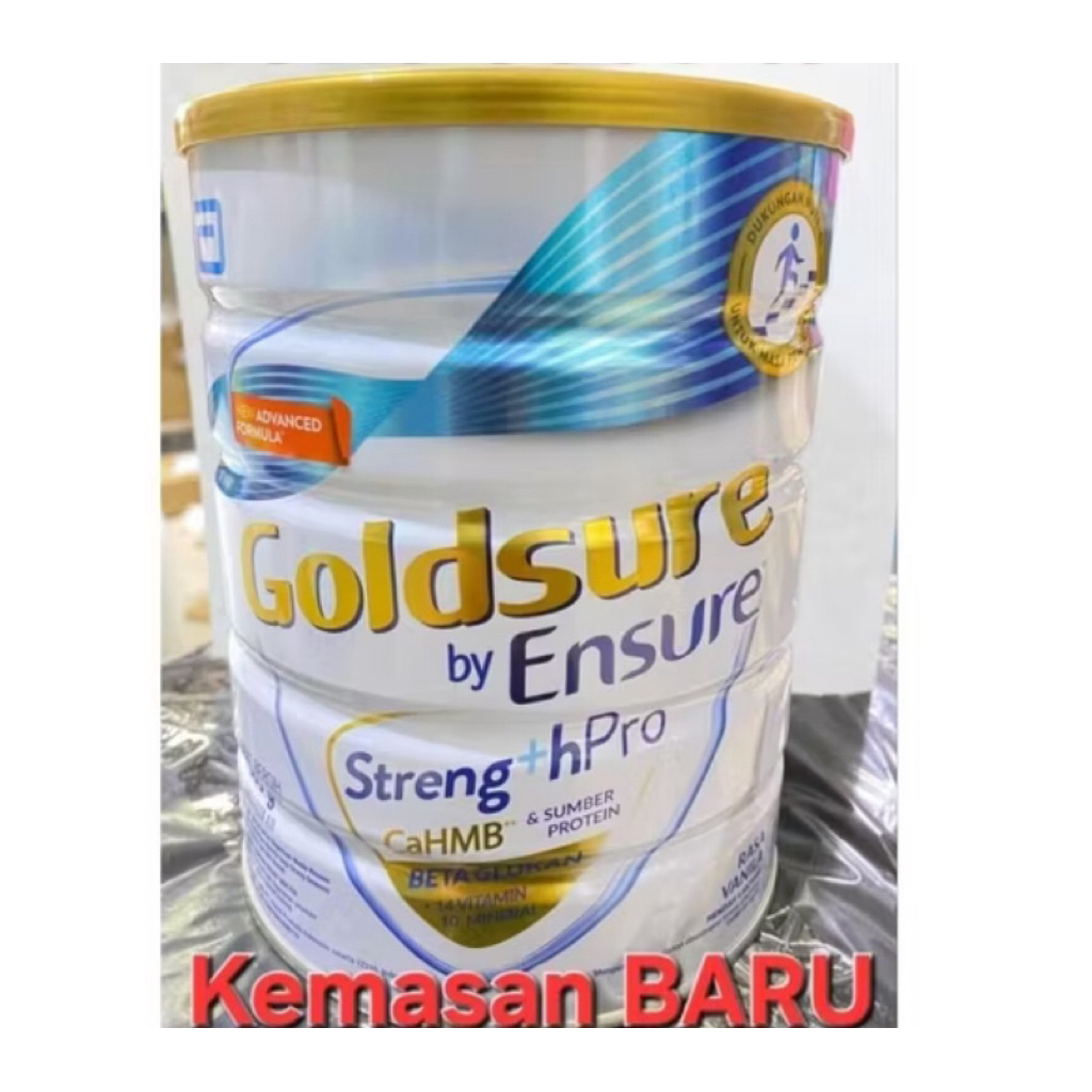

Goldsure Ensure Vanilla 800gr (kemasan baru)