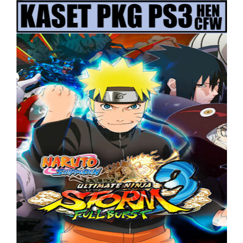 Kaset pkg ps3 Naruto Shippuden Ultimate Ninja STORM 3 Full Burst