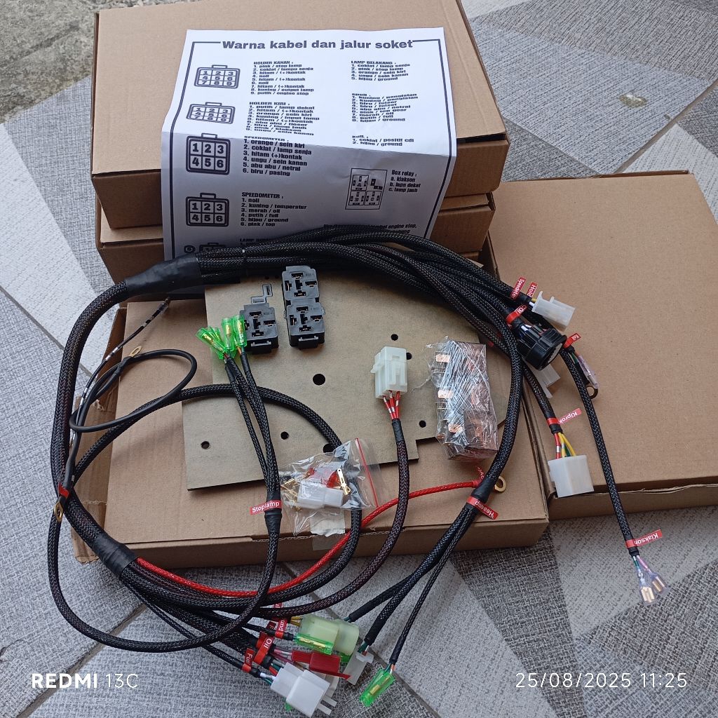 Kabel Body fullwave Ninja R SS set Kabel Body Ninja R SS  Open Filter Set setan