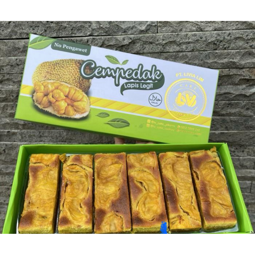 

Kue lapis legit cempedak box