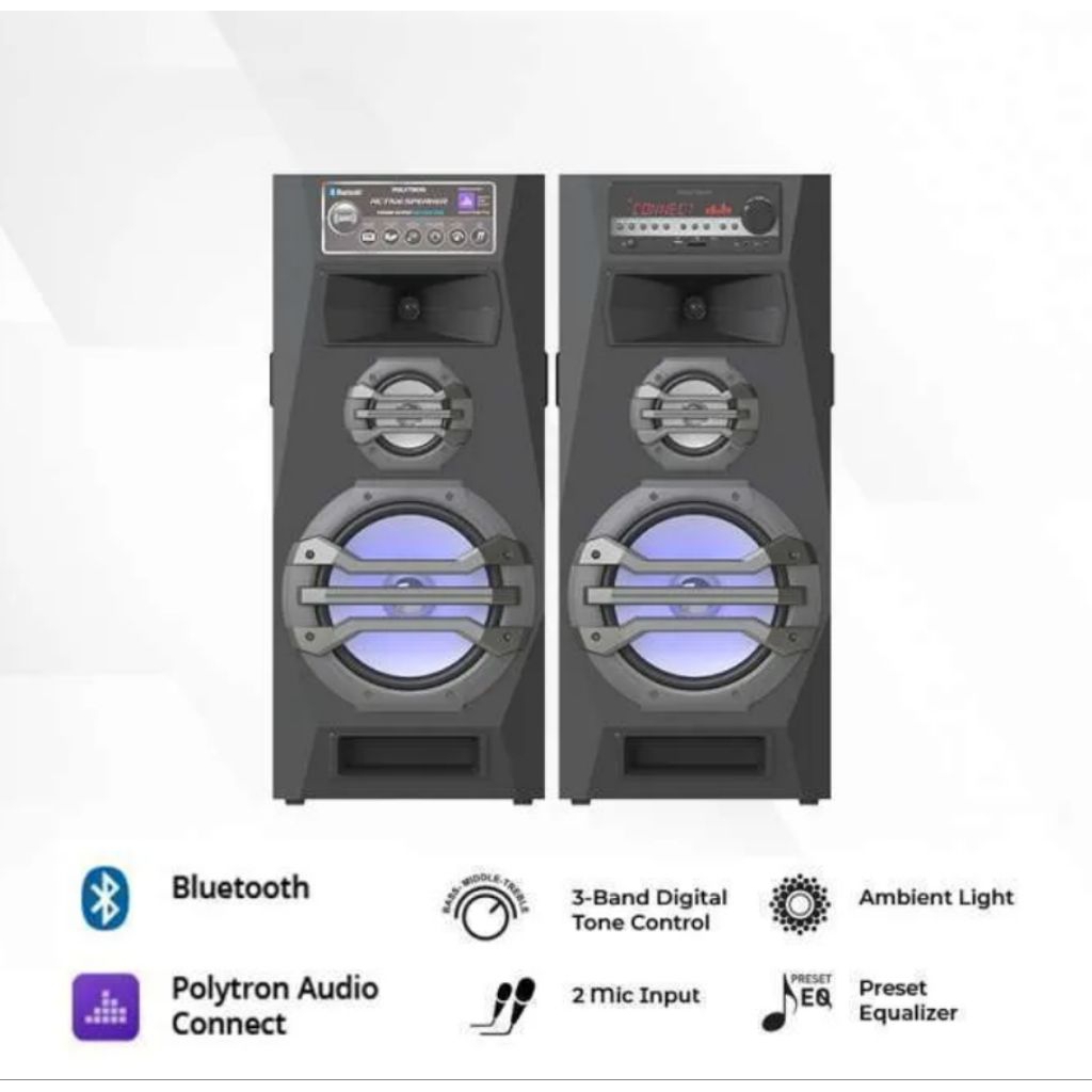 POLYTRON PAS12AF15 AKTIF SPEAKER 12"