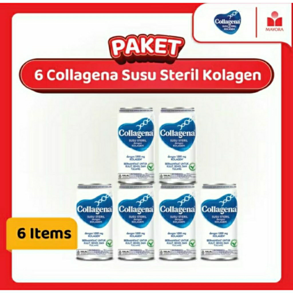 

Collagena Susu Steril 189ml Paket isi 6pcs