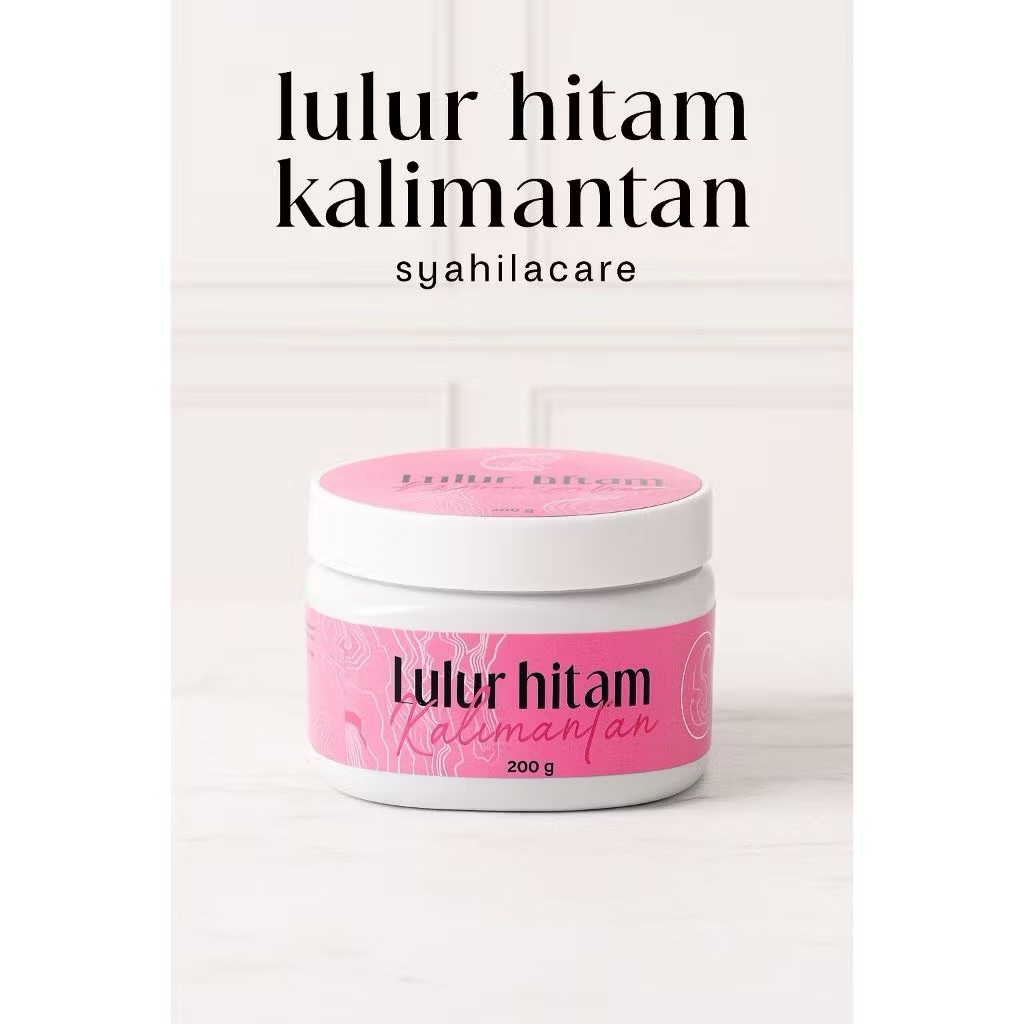 Lulur Hitam Kalimantan Syahila Care Lulur syahila care