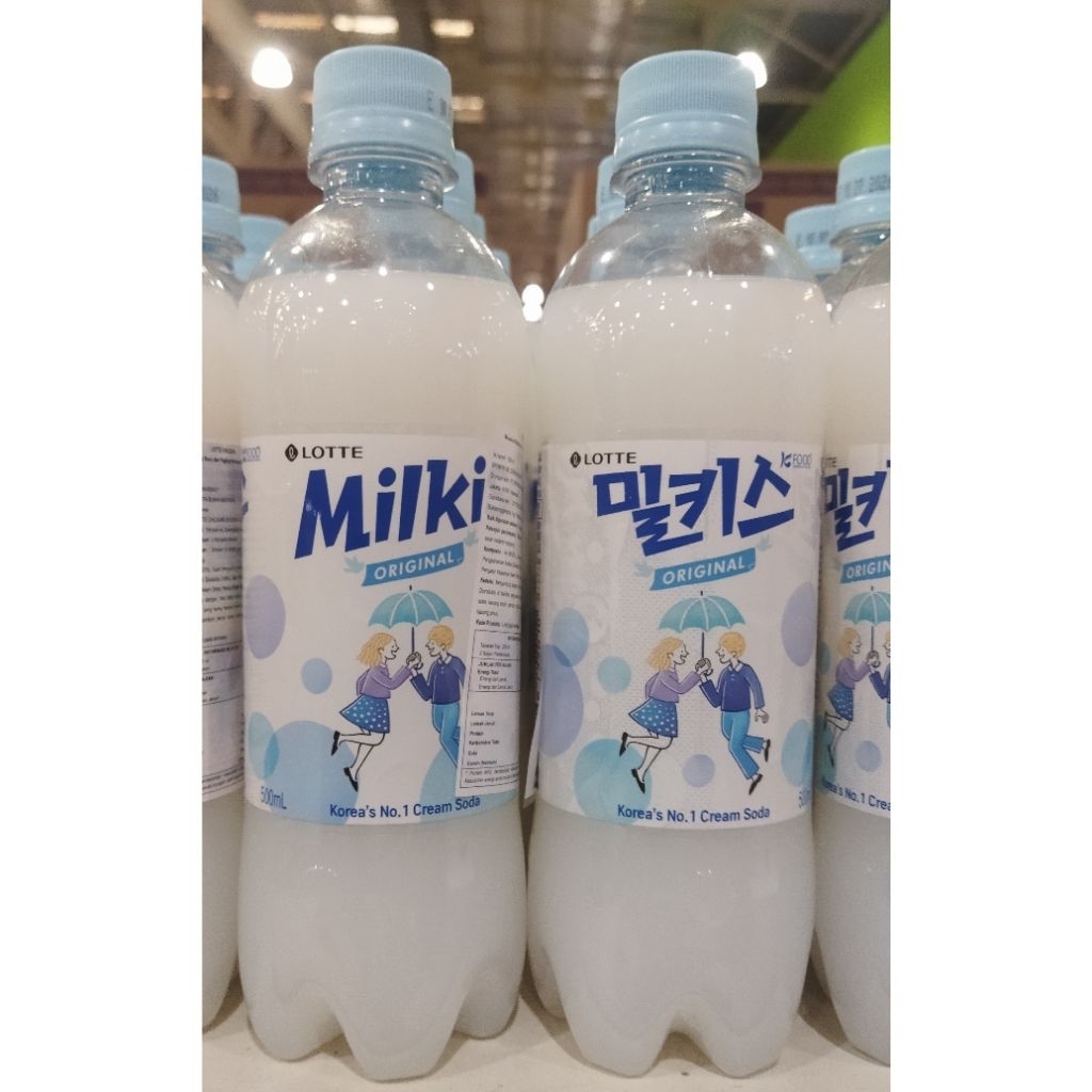 

MILKI ORIGINAL CREAM SODA 500ML LOTTE ISI 3 PCS