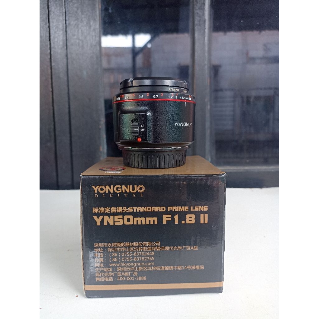 Lensa Second For Canon Fix 50MM YONGNUO Mark II