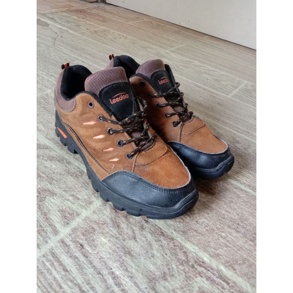 second Leedoo Sepatu Hiking Gunung Pria Tahan Air Outdoor Sport Shoes Dewasa SP101