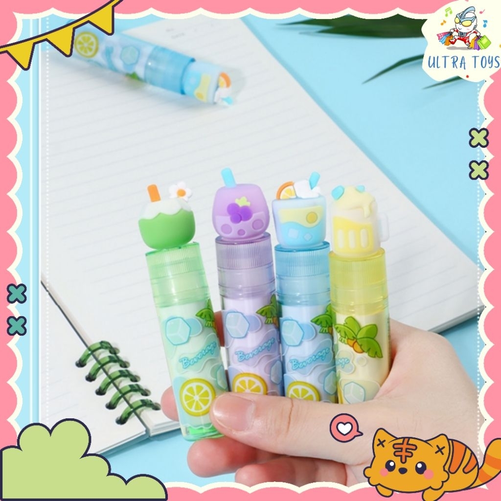 

[ULTRATOYS] 4PC PENGHAPUS MEKANIK KUKI COCONUT LUCU