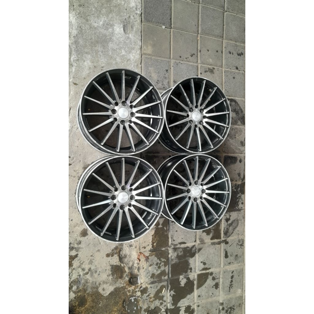 Velg seken mobil racing vossen ring 16 lebar 7 baut 8x100/114.3 velg only