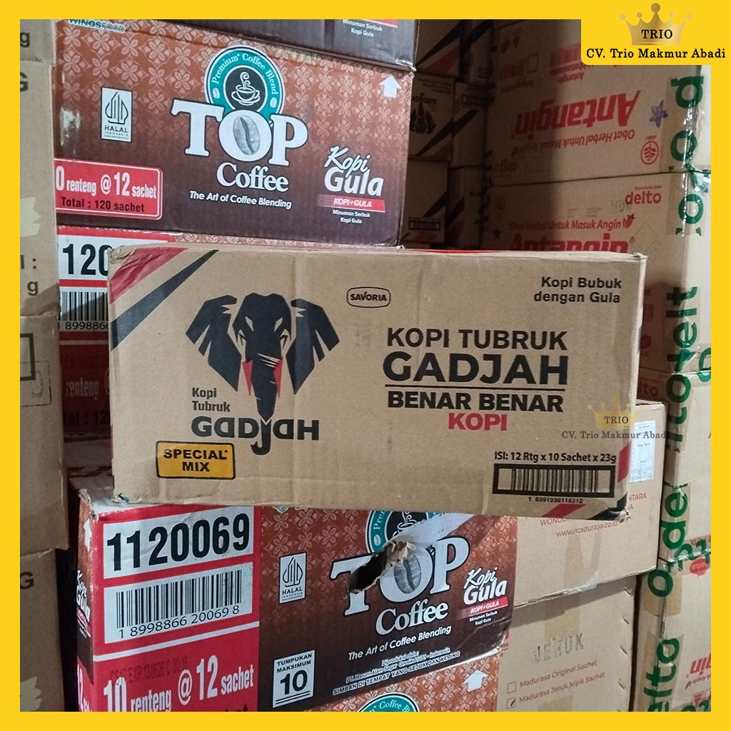 

Kopi Gadjah Special Mix 23g 1 Dus Isi 12 Renteng