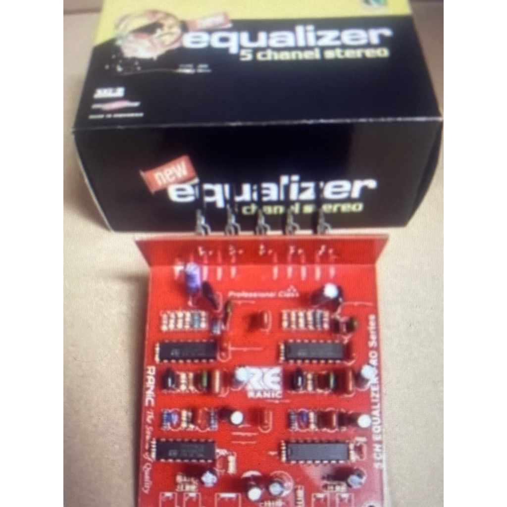 Kit equalizer 5 channel stereo