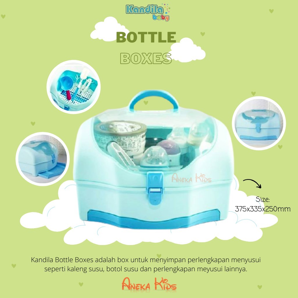 Kandila Bottle Boxes Box Penyimpan Perlengkapan Menyusui -- HB5007