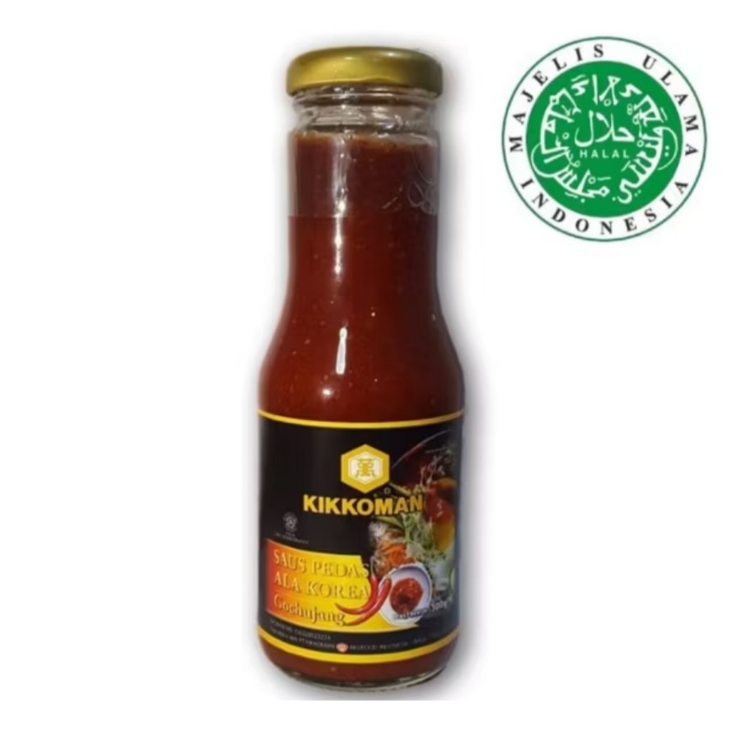 

Kikkoman Gochujang Sauce pedas ala Korea ( halal 300 ml )