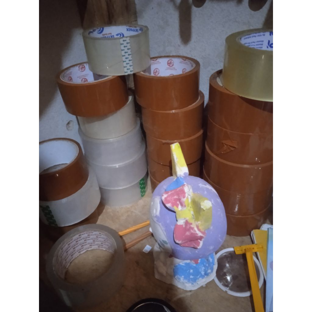 

lakban coklat 45 mm x 300 yard super lengket