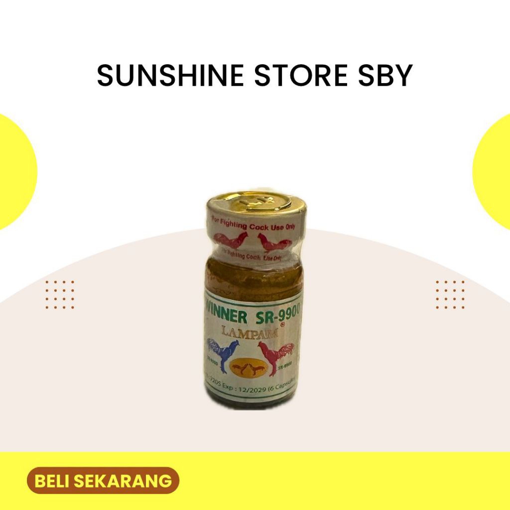 Winner SR-9900 doping ayam bangkok