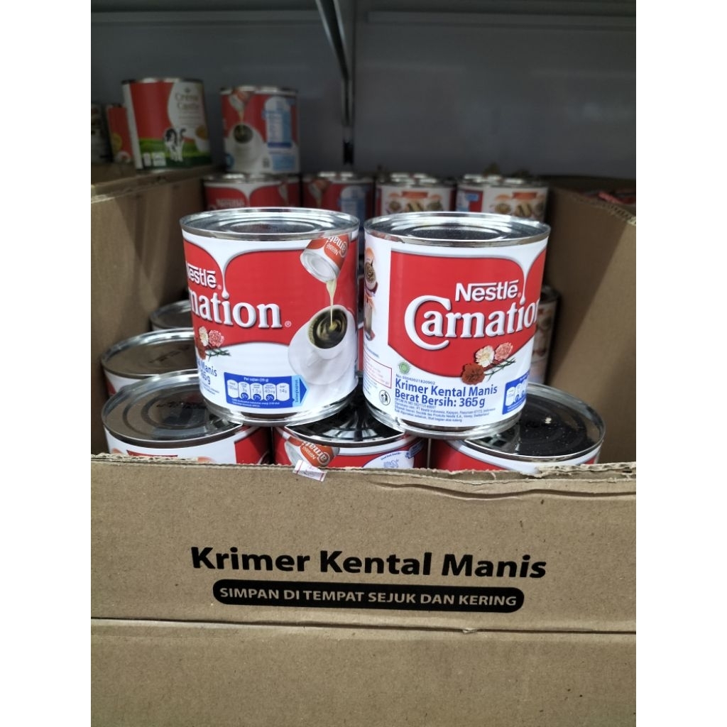 

Nestle Carnation Krimer Kental Manis 1 Dus 365x48 pcs