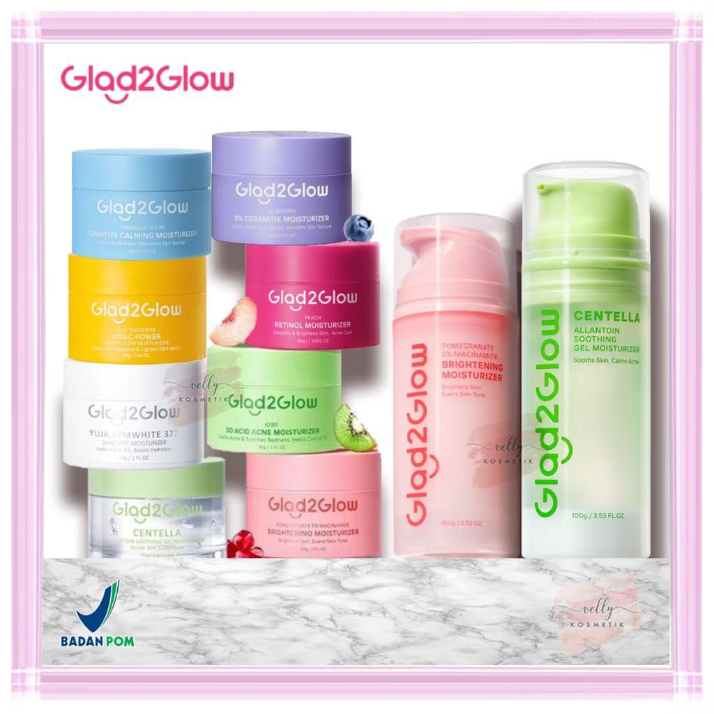 GLAD2GLOW MOISTURIZER || MOISTURIZER GLAD2GLOW