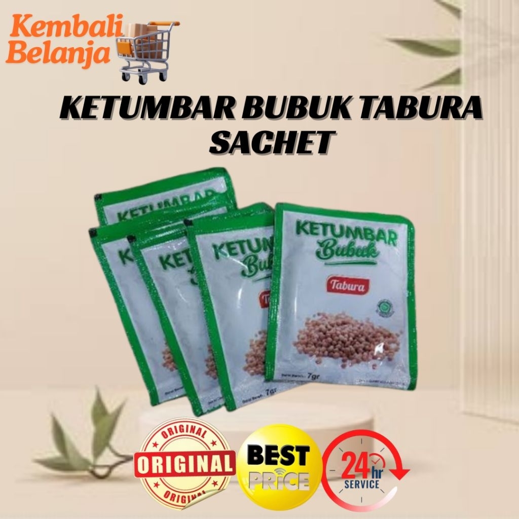Ketumbar Bubuk Tabura 1 Sachet/ Tumbar Bubuk Tabura/ Bumbu Masak Praktis